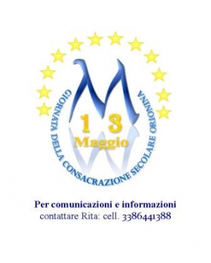 13 Maggio 2020 : festa dell'Istituto Secolare Orionino